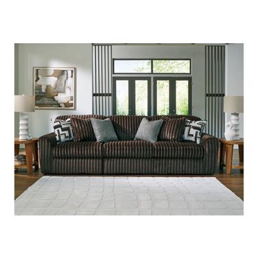 Midnight-Madness 3-Piece Sectional Sofa In Chocolate