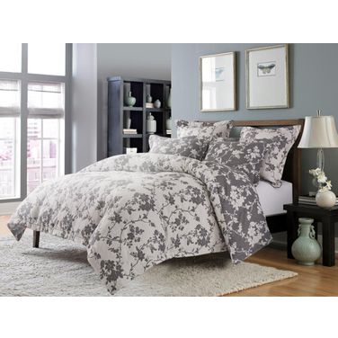 Mika 6 Piece King Duvet Set In Dove