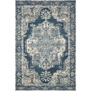 Mika Dk Blue/Dk Blue 7'10" x 11'2" Rug