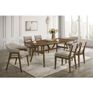 Miller Dining Room Set In Brown