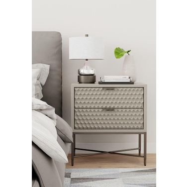 Milo Nightstand In Taupe