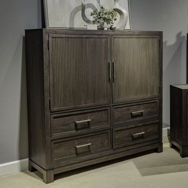 Modern Edge Dressing Chest In Brown
