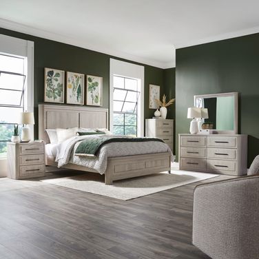 Modern Play Bedroom Set In Natural White