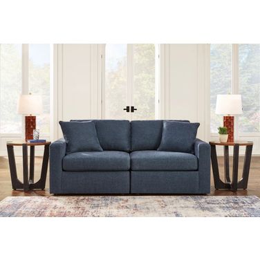 Modmax 2-Piece Loveseat In Ink