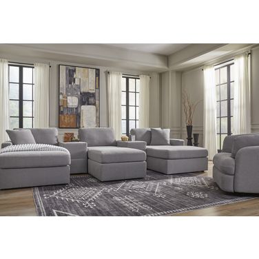 Modmax 5-Piece Pit Sectional In Granite