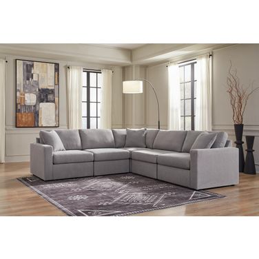 Modmax 5-Piece Sectional In Granite