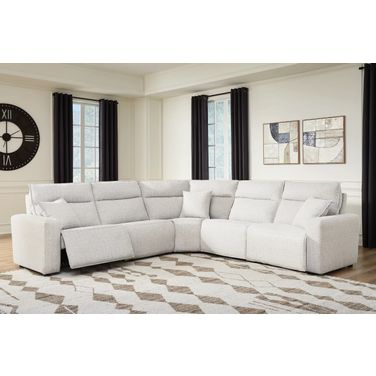 ModMax II 5-Piece Power Reclining Sectional In Stone