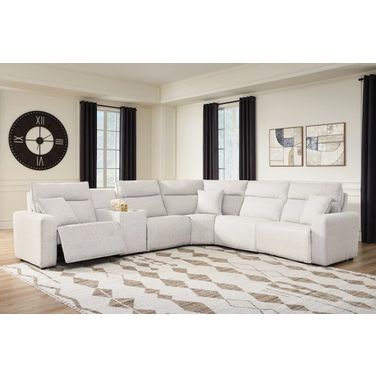 ModMax II 6-Piece Reclining Sectional with Console In Stone