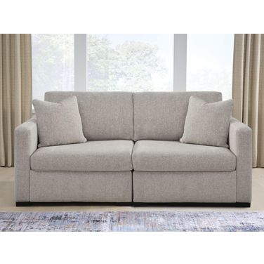 Modmax Luxe 2-Piece Sectional Loveseat In Flint