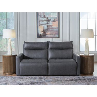 Modz 2-Piece Power Reclining Sectional Loveseat In Blue