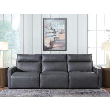 Modz 3-Piece Power Sectional Reclining Sofa In Blue