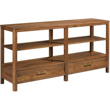 Monogram Boca Console Table In Walnut