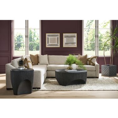 Montclair Cinder Occasional Table Set In Ebony