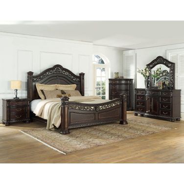 Monte Carlo Rich Cocoa Poster Bedroom Set