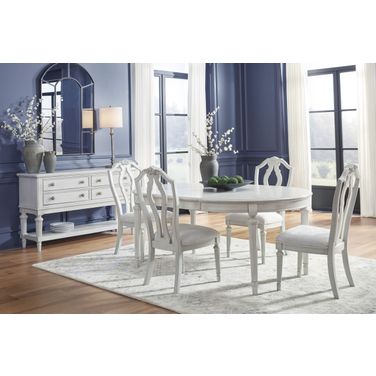 Montelaine Extension Dining Room Set In Antique White