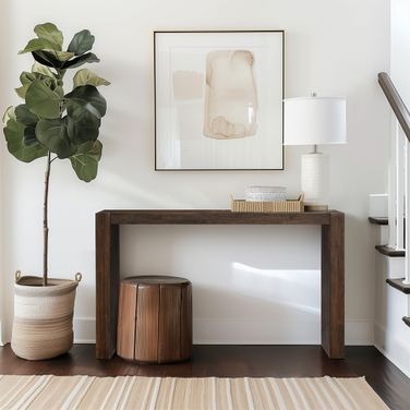Monterey 54 Inch Console Table In Brown