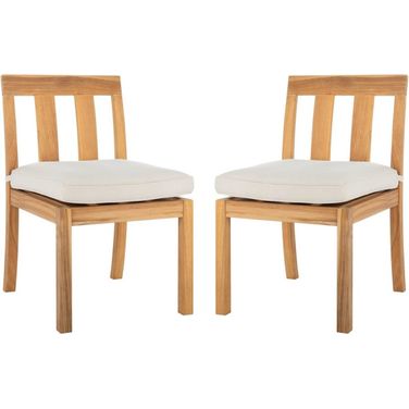 Montford Teak Dining Chair In Natural