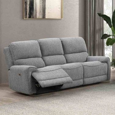 Morcote Power Sofa In Gray