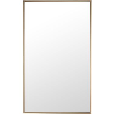 Mr4075br Eternity 24" Rectangular Brass Mirror