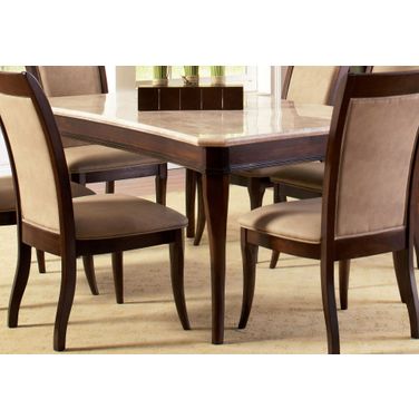 Marseille Merlot Cherry Rectangular Dining Table