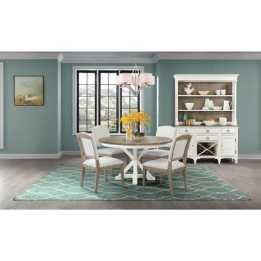 Myra Natural Upholstered Side Chair Set Of 2