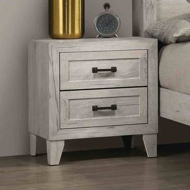 Mysen Nightstand In White Wash