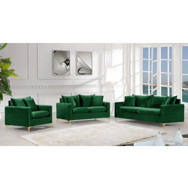 Naomi Living Room Set In Green
