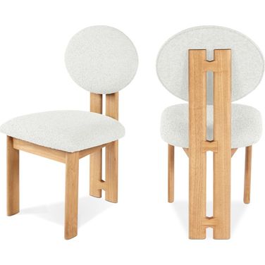 Napa Dining Chair Set of 2 In Cream