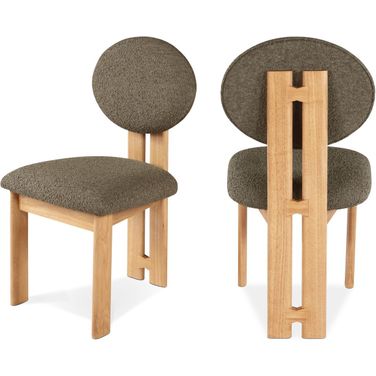 Napa Dining Chair Set of 2 In Olive