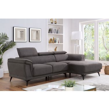 Napanee Sectional In Dark Gray