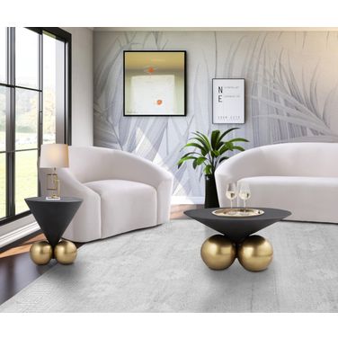Naples Occasional Table Set In Cement