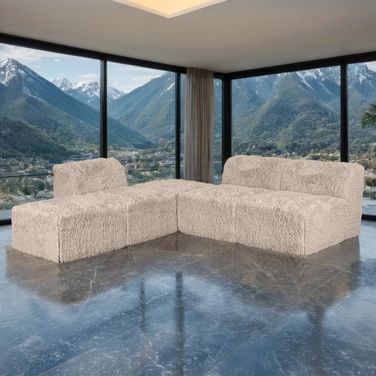 Nappi L-Sectional A In Taupe