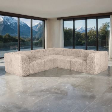 Nappi L-Sectional C In Taupe