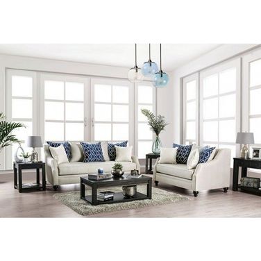 Nefyn Ivory Living Room Set