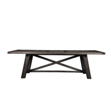 Newberry Extension Dining Table In Salvaged Grey