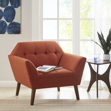 Newport Accent Chair In Spice