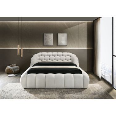 Newquay Eastern king Bed In White