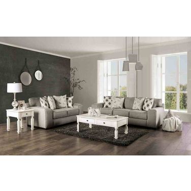 Newry Living Room Set In Gray