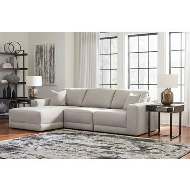 Next-Gen Gaucho 3-Piece LAF Chaise Sectional In Gray