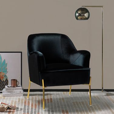 Nora Accent Chair In Black