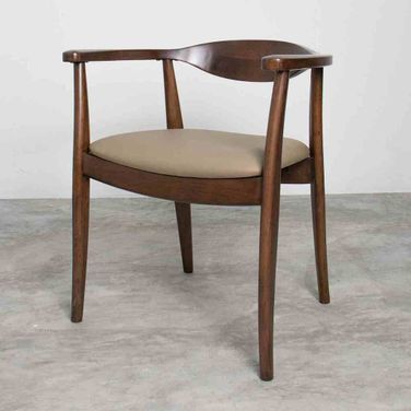 Nordby Side Chair Set of 2 In Rich Walnut