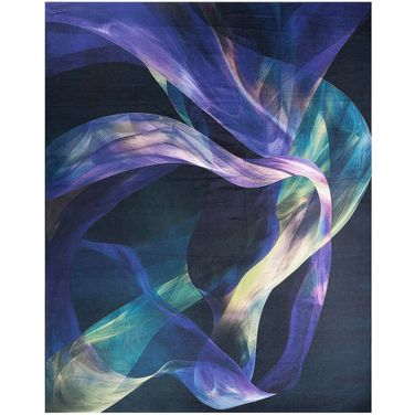 Nourison Washables 9'2" x 12' Indoor Rug In Blue Multi