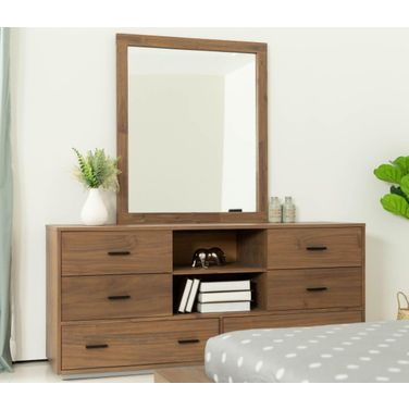 Nova Domus Fantasia Contemporary Walnut Dresser