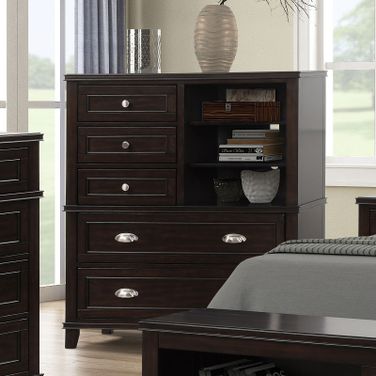 Nova II 5 Drawer Chest In Gray