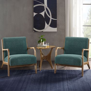 Novak Lounge Chair Set of 2 In Teal
