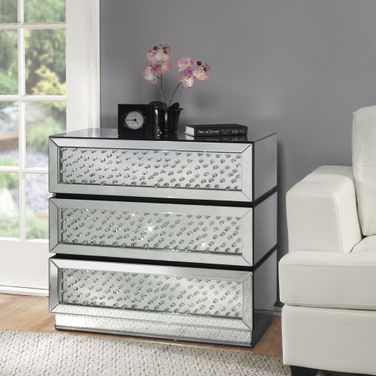 Nysa Mirrored Drawer Console Table
