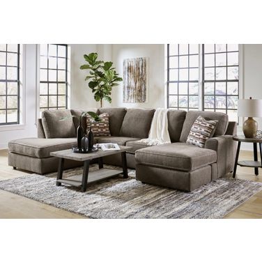 O'Phannon 2-Piece LAF Sectional With Chaise In Putty
