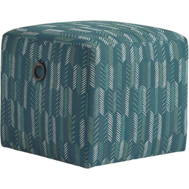 Ocean Breeze Jupiter Ottoman In Green