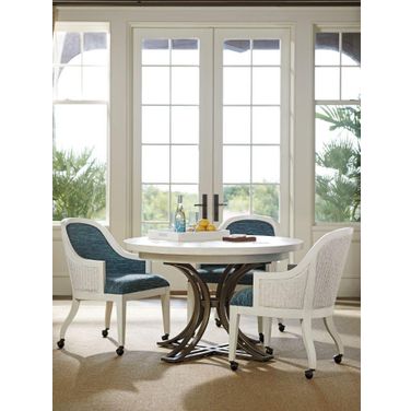 Ocean Breeze Sand Marsh Creek Round Dining Room Set