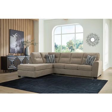 Olten 2-Piece LAF Sectional with Chaise In Mocha